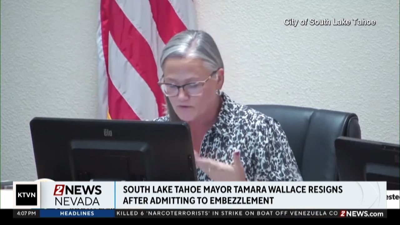 South Lake Tahoe mayor resigns