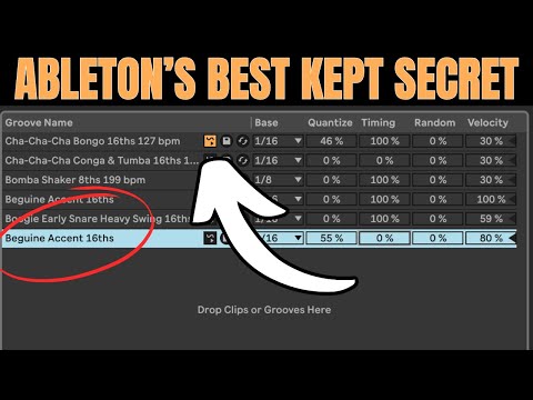 Grooves in Ableton: The Reason Your Drums Still Sound Robotic