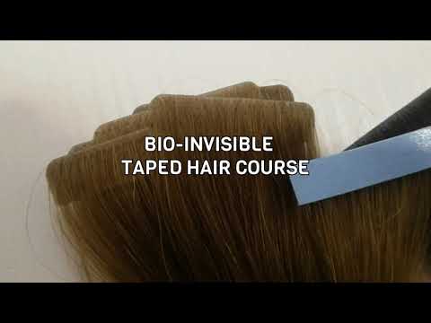 INVISIBLE TAPE IN HAIR EXTENSIONS COURSE| TAPE HAIR MACHINE