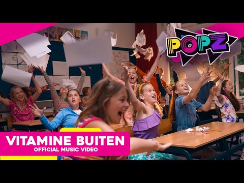 POPZ - Vitamine Buiten  (Officiële Video) | Nationale Buitenspeellied 2024