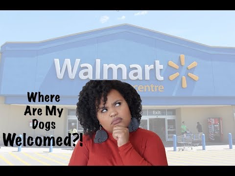 walmart allow dogs