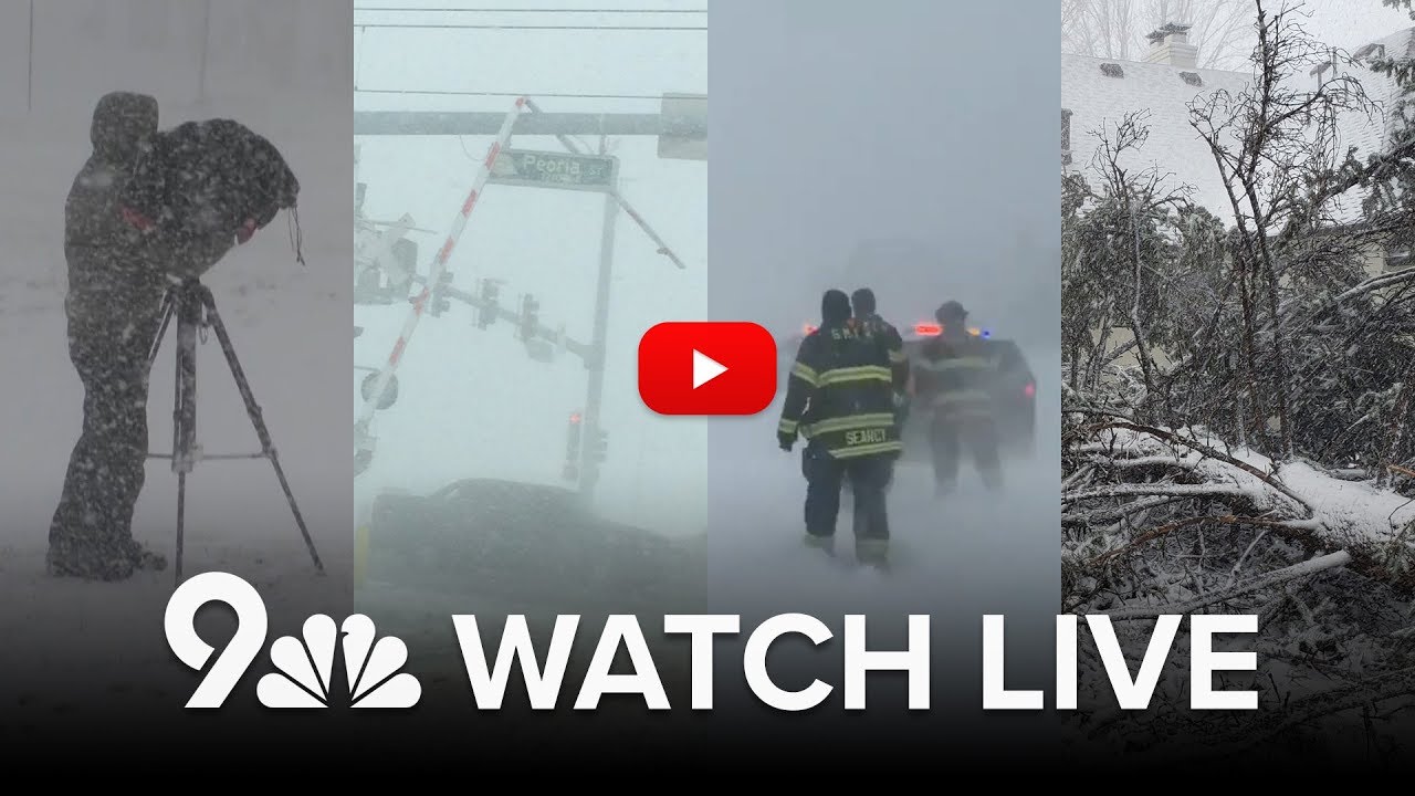 Winter storm coverage: Strong system moving through Colorado