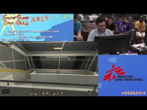 Deus Ex: Human Revolution by Xexi in 1:11:16 - SGDQ2014 - Part 42