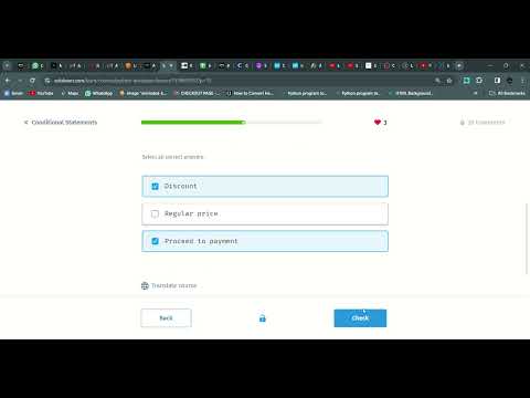 44 Conditional Statements Python Developer Sololearn