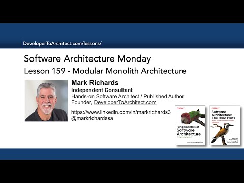 Lesson 159 - Modular Monolith Architecture