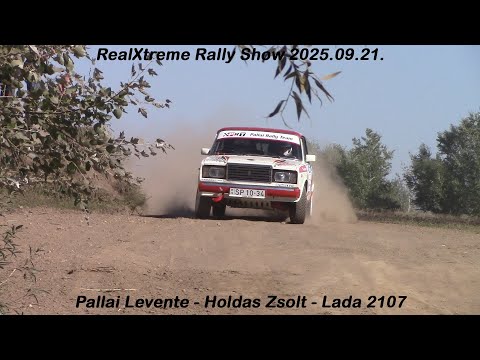Levente Pallai - Zsolt Holdas - Lada 2107 RealXtreme Rally Show 2025.09.21.