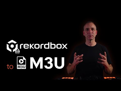 RekordBox XML to M3U Playlists