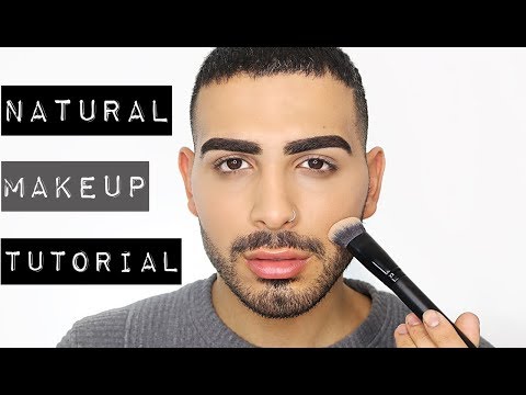 EVERYDAY NATURAL MAKEUP TUTORIAL -  MEN CAN WEAR MAKEUP TOO!
