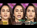 Rakul Preet Singh Lips Closeup South Actress Face Closeup Bollywood Actress Closeup Expressions