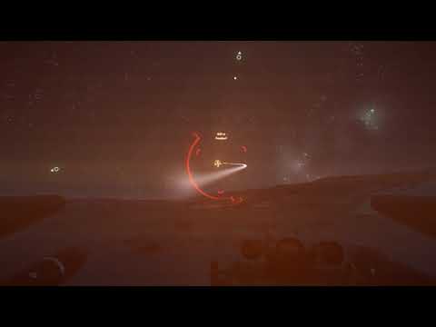 Star Citizen , Ballista missile test on Hammerhead