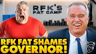 RFK Jr. Fat Shames Governor LIVE To His FACE: &#39;I&#39;m Putting You in Fat Camp - We&#39;re Doing Weigh-Ins&#39;