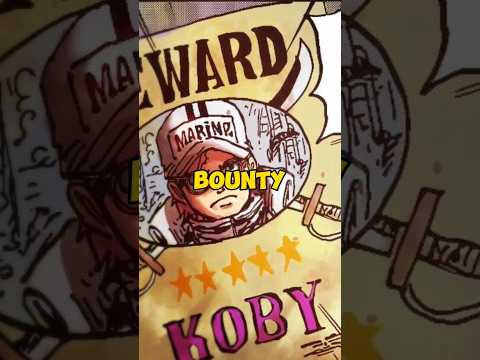 The Latest One Piece Episode Has Officially Revealed Koby's Bounty! #shorts #onepiece #koby #bounty