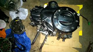 How to assemble CG200 engine 5 speed