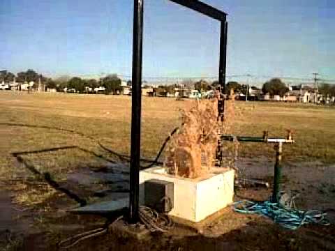 Desincrustación de perforacion de agua