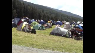 Blick über das Basislager Frei.Wild Gipfelsturm 2013