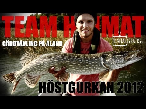 Gäddtävling på Åland - Höstgurkan 2012