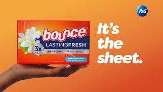 Bounce Lasting Fresh Dryer Sheets - It’s the Sheet!