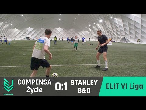 COMPENSA Życie 0:1 STANLEY B&D - ELIT VI Liga [ZIMA 2018]