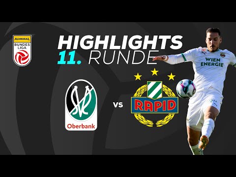 SV Oberbank Ried - SK Rapid 11. Runde ADMIRAL Bundesliga 2025/26