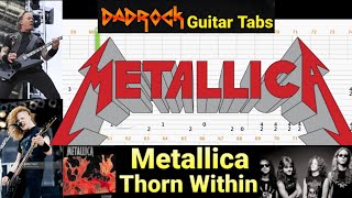 Thorn Within - Metallica - Guitar + Bass TABS Lesson