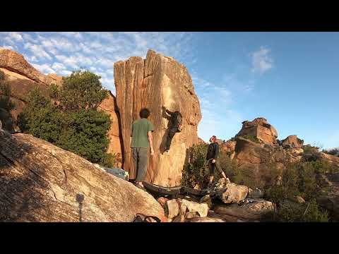 Rocklands Bouldering: Zanzibar 7a/V6