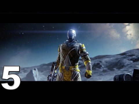 Destiny PS4 Gameplay Walkthrough Part 5 - Moon!!