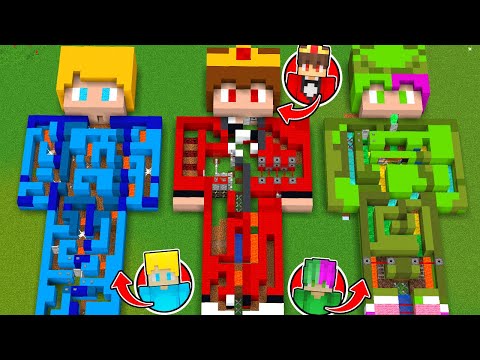 SEMLAKI LABYRINTH vs. UKRI LABYRINTH vs. ORKSUI LABYRINTH XXL in Minecraft!