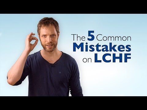 The 5 most common mistakes on LCHF (teaser with 2/5 mistakes)