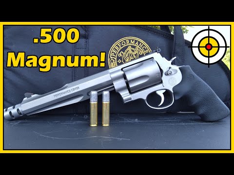 KING of Revolvers! .500 S\u0026W Magnum Performance Center Unboxing, Range Review \u0026 First Shots!