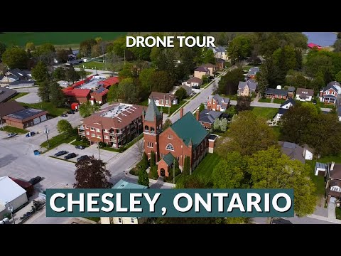 Chesley, Ontario from Above | DJI Mini 2 Drone Adventure in 4K