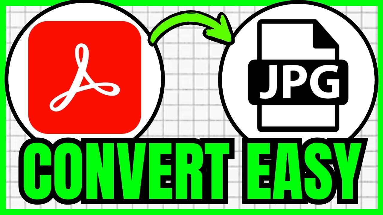 How To CONVERT PDF To JPG In Adobe Acrobat (QUICK & EASY) 2026