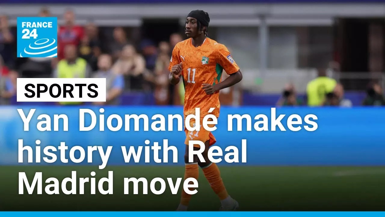 Yan Diomandé makes history with Real Madrid move • FRANCE 24 English
