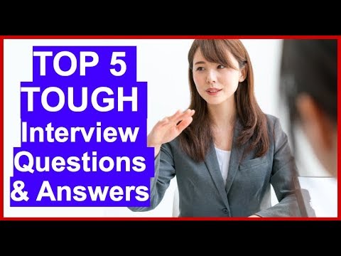 難しい面接の質問と回答TOP5!(PASS Your Interview) (TOP 5 TOUGH INTERVIEW Questions and ANSWERS! (PASS Your Interview))