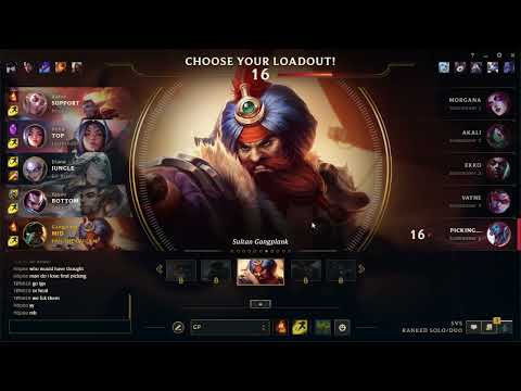 [ ScarredCannon ] Gangplank vs Akali Mid- Preseason 12 - Diamond III