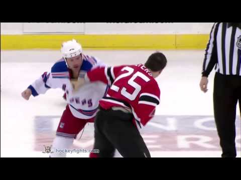 Jody Shelley vs Andrew Peters
