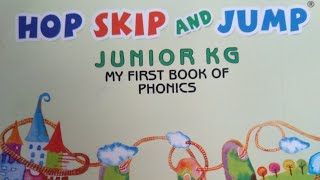 LKG  CBSE SyllabusMy First Book Of Phonics Text Book and Contents|Junior KG HOP SKIP JUMPTextBook