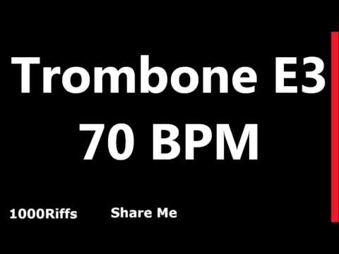 Trombone Metronome E3 : 000 BPM : Beats Per Minute