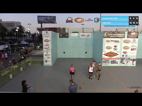 Women's Doubles Pro Maldonado/Paraiso-Larsson vs Parrilla/Pratt - 3 Wall Ball