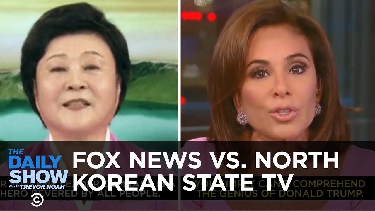 Fox News vs. North Korean State TV | The Daily Show - YouTube