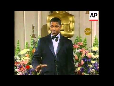 Denzel Washington Oscar Win