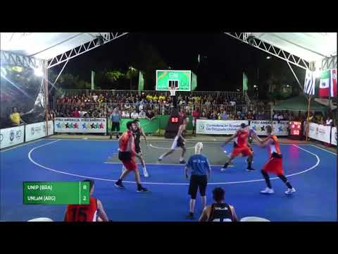 FISU AMÉRICAS 3x3 2019 - UNIP São Paulo DC x UNLaM Argentina