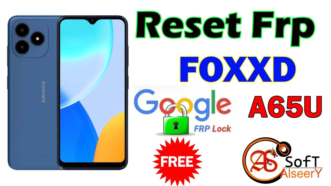 Reset Frp FOXXD A65U | Bypass google account Free