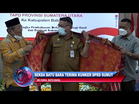 SEKDA BATU BARA TERIMA KUNKER DPRD SUMUT