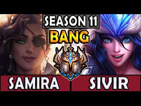 SAMIRA ADC vs SIVIR [ Afreeca Bang ] Patch 10.25 Ranked Korea ✅