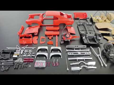 Restoration Dodge Charger R/T 1969 General Lee - Abandoned Model Car