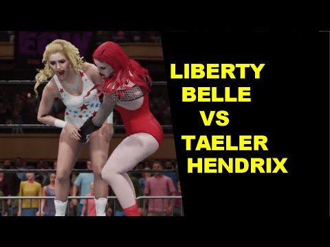 GLOW 1985 Liberty Belle vs Taeler Hendrix - Knockout Match