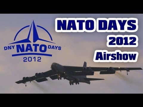 NATO DAYS 2012 - Airshow with Red Arrows and B-52 and more!
