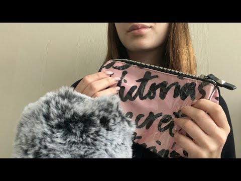 ASMR SUOMI | Katsojan toive: meikkipussin ääniä 👛Naputtelua, rapsuttelua ja höpöttelyä
