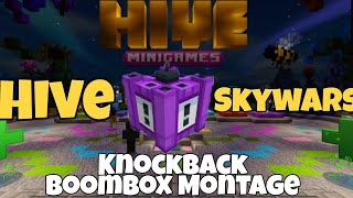 Hive Skywars Knockback Boombox Montage
