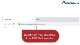 ICICI Bank | How to Pay Direct Tax Online?